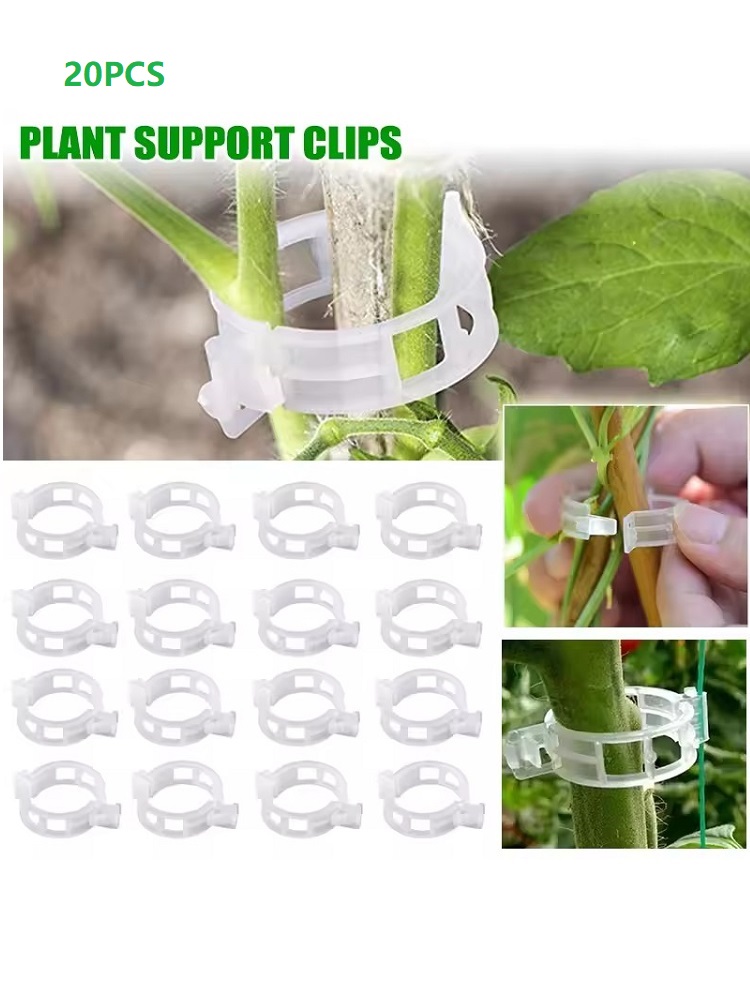 Gardening Tools Vegetables - 20 Peças de Clipes de Suporte