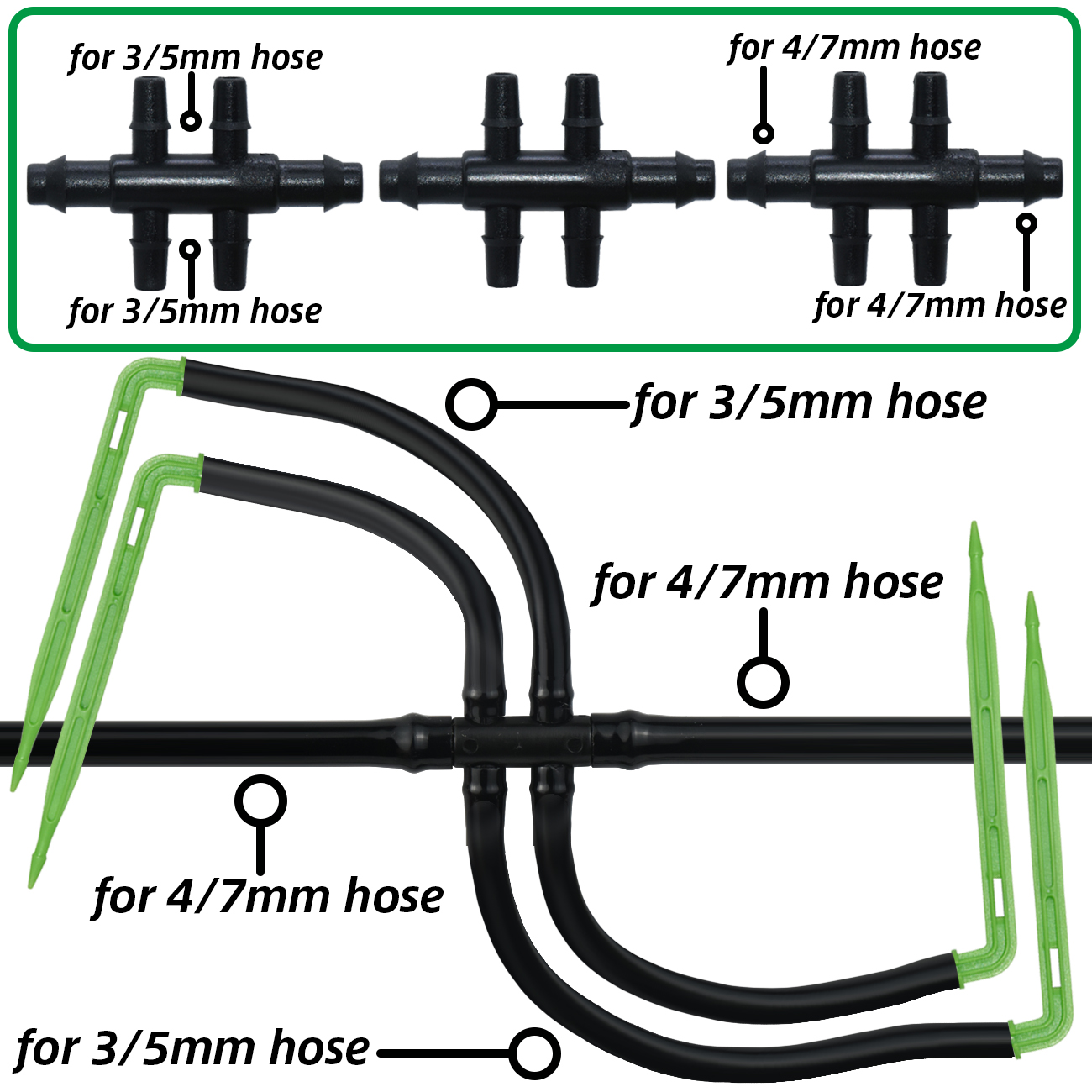 Kesla jardim 4/7mm a 3/5mm man - Automatic Plant Waterer avaliação e preço