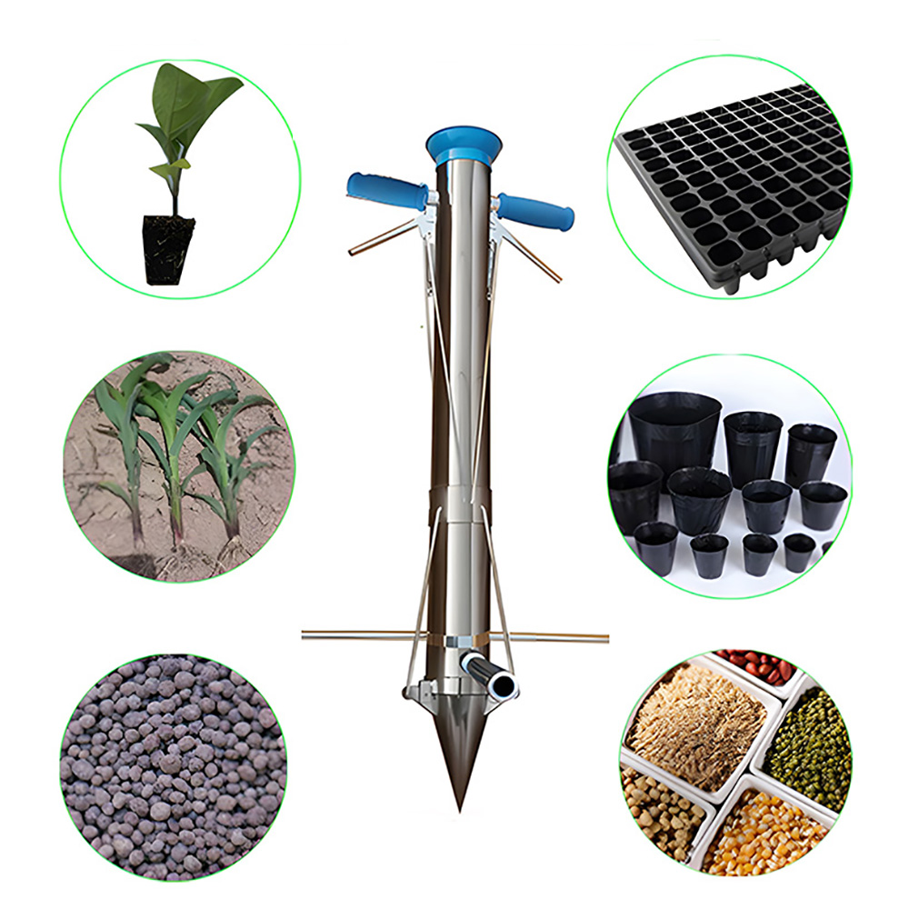Transplantador Manual De Mudas - Gardening Tools Vegetables avaliação e preço